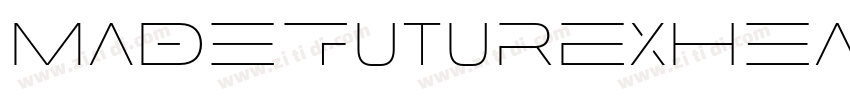 MADEFutureXHEADER Li字体转换